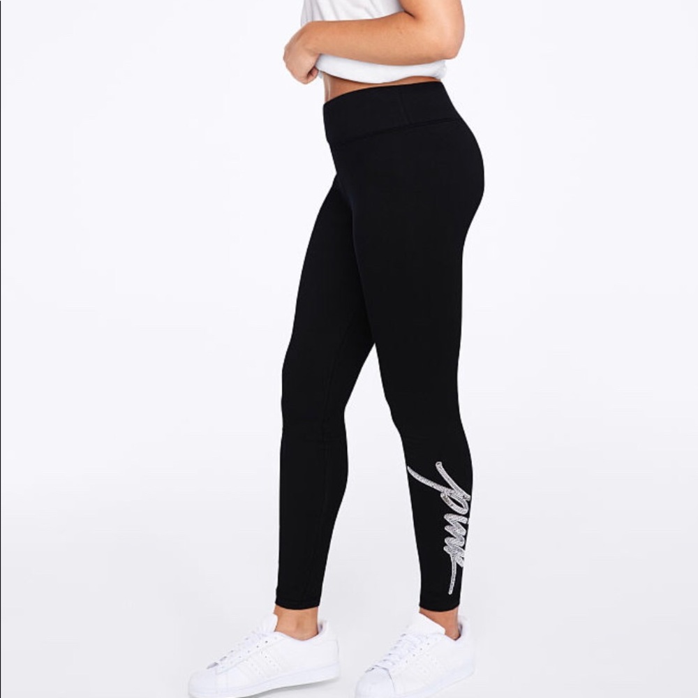 Victoria’s Secret PINK LEGGINGS with Bling